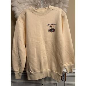 MV SPORT VANILLA ROBERT MOSES BEACH SWEATSHIRT SIZE S NWT